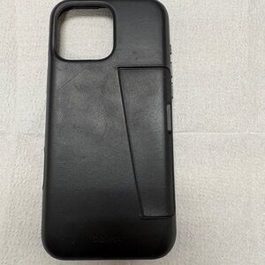 Bellroy iPhone 16 Pro Max leather case with credit card slot